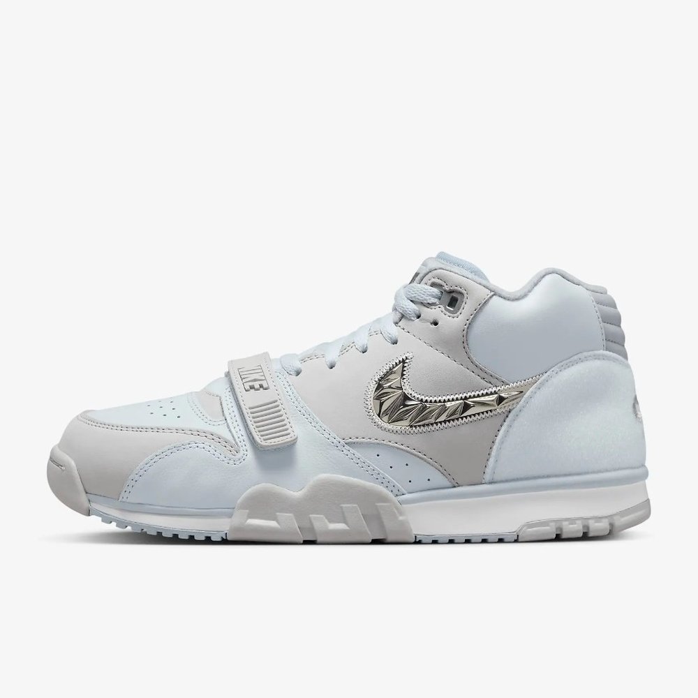 Size 7.5 - Nike Air Trainer 1 Super Bowl LVIII - Pure Platinum [FJ6195-002]